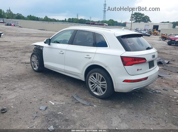 WA1BNAFY6J2013736 2018 AUDI Q5 White Задня ліва чверть