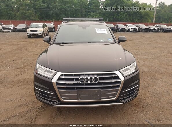 WA1BNAFY6J2060359 2018 AUDI Q5 Черный Вид щитка приборов