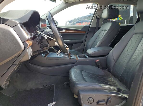 WA1BNAFY6J2070146 2018 AUDI Q5 Blue Widok wnętrza z przodu
