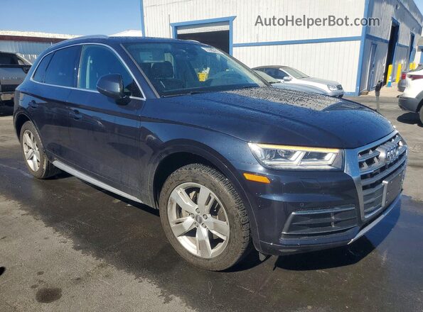 WA1BNAFY6J2083754 2018 AUDI Q5 Серый Передняя правая четверть