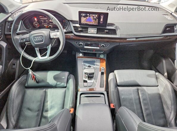 WA1BNAFY6K2041425 2019 AUDI Q5 Белый Вид панели приборов