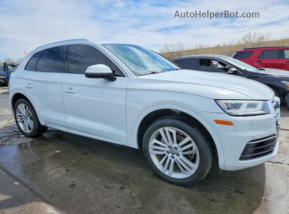 WA1BNAFY6K2041425 2019 AUDI Q5 Белый Передняя правая четверть