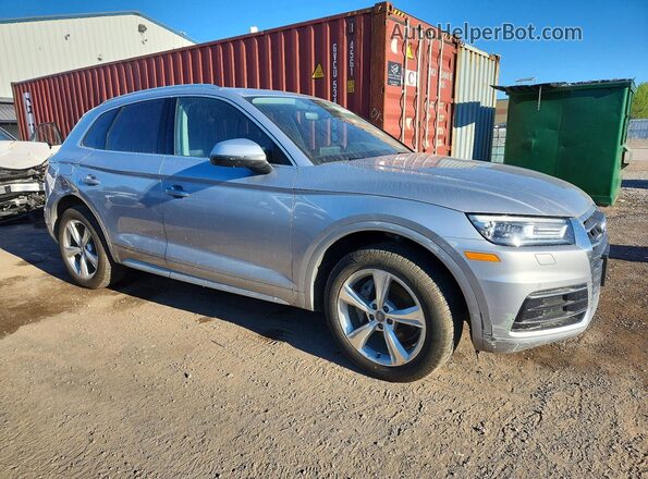 WA1BNAFY6K2059570 2019 AUDI Q5 Silver წინა მარჯვენა