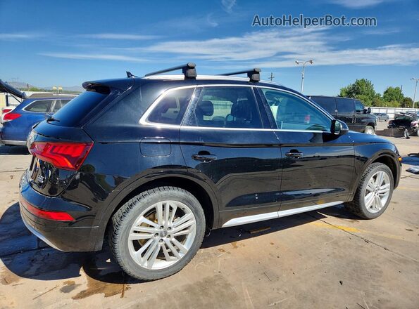WA1BNAFY7J2137580 2018 AUDI Q5 Black Rear right