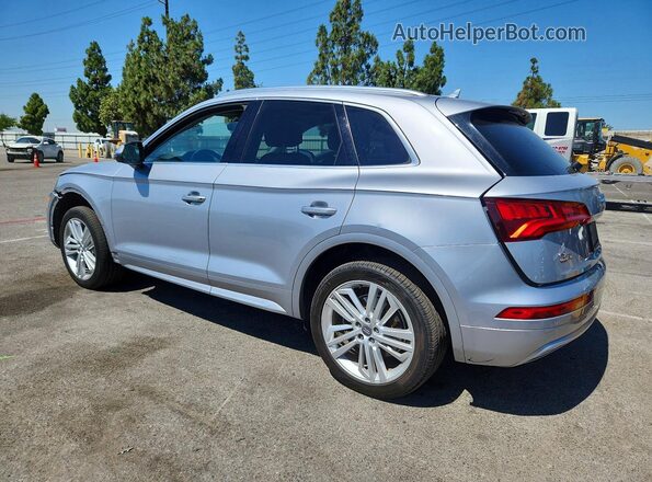 WA1BNAFY7J2239705 2018 AUDI Q5 Silver Հետևի ձախ