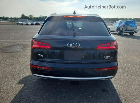 WA1BNAFY7J2247710 2018 AUDI Q5 Black Widok z tyłu