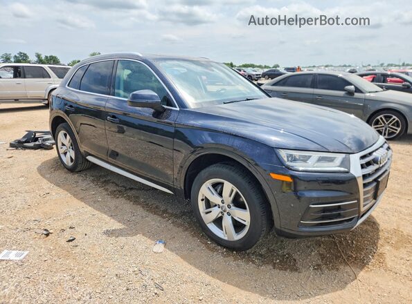 WA1BNAFY7K2116178 2019 AUDI Q5 Blue Delantero derecho