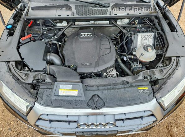 WA1BNAFY7L2092451 2020 AUDI Q5 Black Widok wnętrza z tyłu