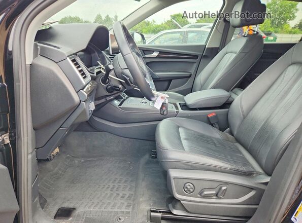 WA1BNAFY7L2092451 2020 AUDI Q5 Black Widok wnętrza z przodu
