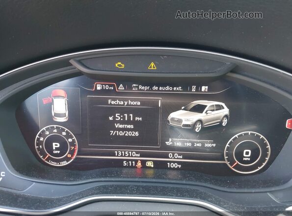 WA1BNAFY8J2088292 2018 AUDI Q5 Черный Вид задних сидений