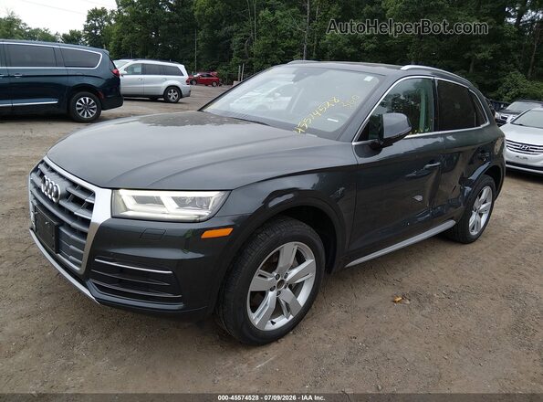 WA1BNAFY8K2122877 2019 AUDI Q5 Серый Передняя левая четверть