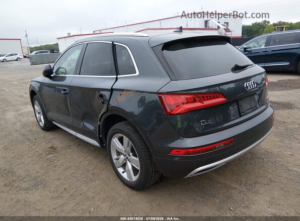 WA1BNAFY8K2122877 2019 AUDI Q5 Серый Задняя левая четверть