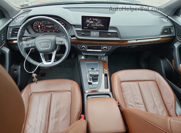 WA1BNAFY8L2042769 2020 AUDI Q5 Black Вид панелі приладів