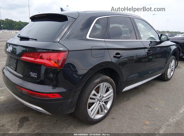 WA1BNAFY9J2009213 2018 AUDI Q5 Black Tył prawy