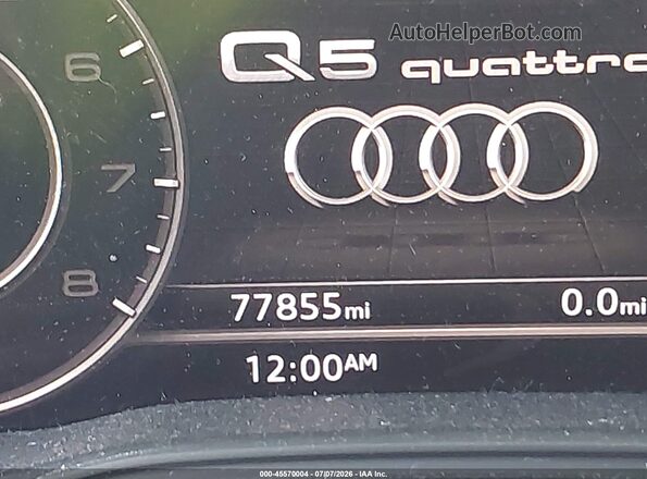 WA1BNAFYXJ2020883 2018 AUDI Q5 Black 