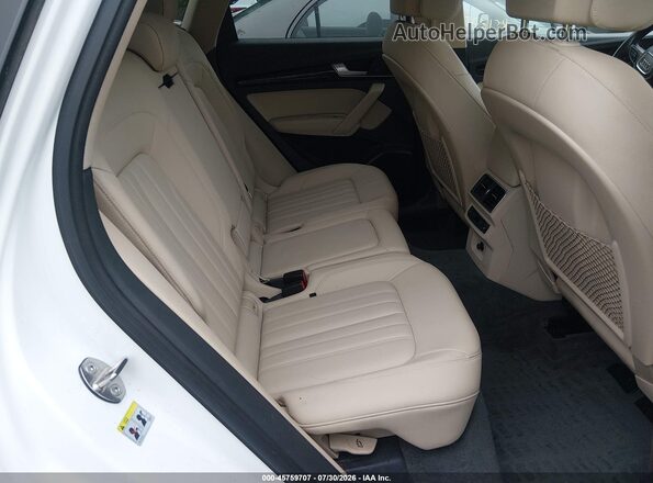 WA1BNAFYXJ2146757 2018 AUDI Q5 White Vista de la etiqueta del VIN