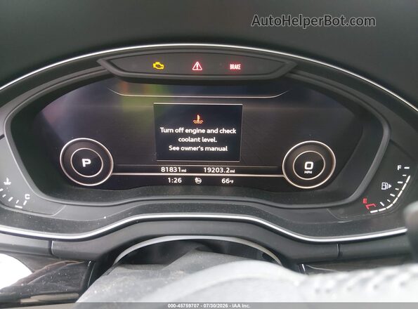 WA1BNAFYXJ2146757 2018 AUDI Q5 White Vista de los asientos traseros