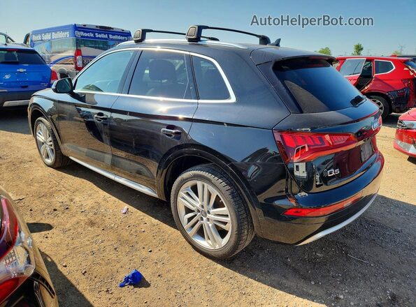 WA1BNAFYXJ2148394 2018 AUDI Q5 Black უკანა მარცხენა