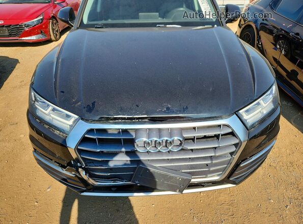WA1BNAFYXJ2148394 2018 AUDI Q5 Black უკანა სალონის ხედი