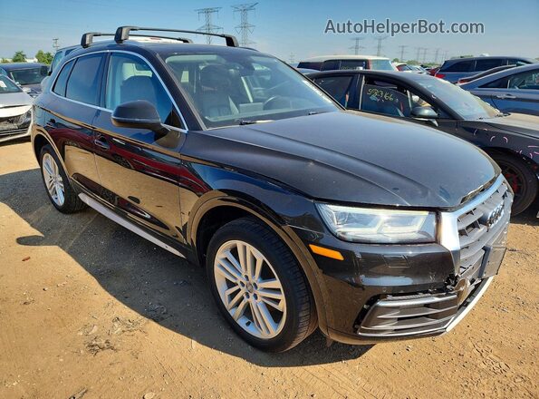 WA1BNAFYXJ2148394 2018 AUDI Q5 Black წინა მარჯვენა