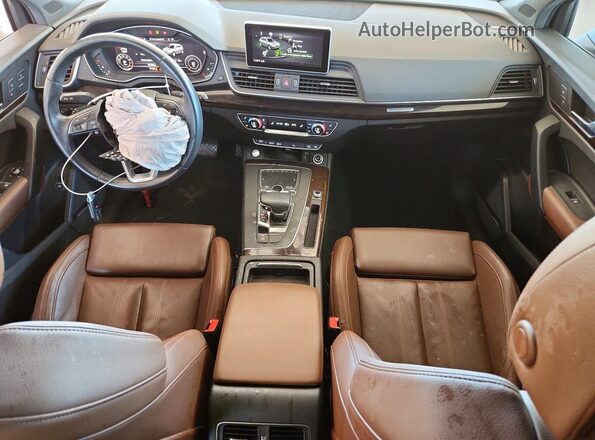 WA1BNAFYXJ2217455 2018 AUDI Q5 Gray Dashboard view