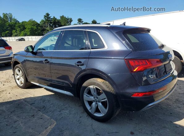 WA1BNAFYXK2046076 2019 AUDI Q5 Blue Trasero izquierdo