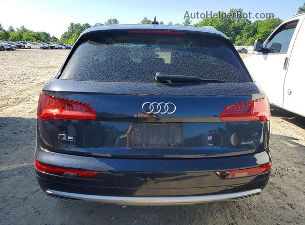 WA1BNAFYXK2046076 2019 AUDI Q5 Blue Vista trasera