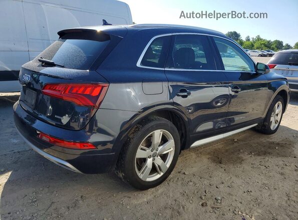 WA1BNAFYXK2046076 2019 AUDI Q5 Blue Trasero derecho
