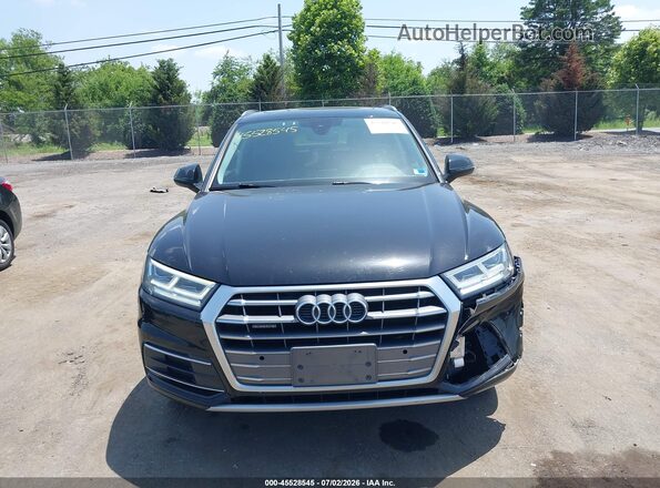 WA1BNBFY4J2103926 2018 AUDI Q5 Black Vista del cuadro de instrumentos