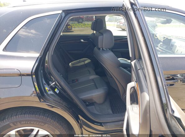 WA1BNBFY4J2103926 2018 AUDI Q5 Black Vista de la etiqueta del VIN