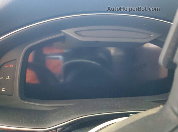 WA1BVAF16MD010377 2021 AUDI Q8 Белый Вид щитка приборов