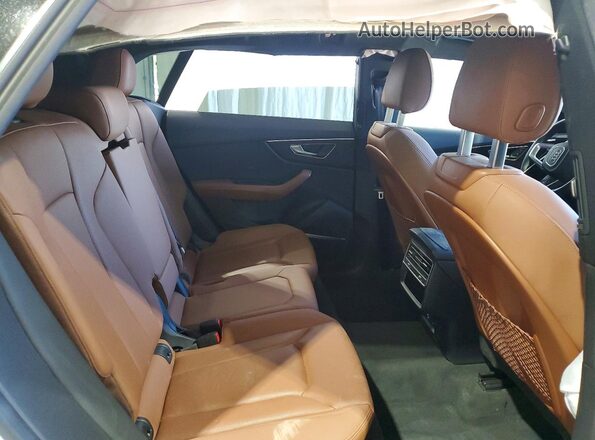 WA1BVAF16MD010377 2021 AUDI Q8 Белый Вид задней части салона
