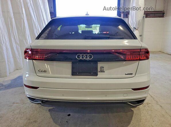 WA1BVAF16MD010377 2021 AUDI Q8 Белый Вид сзади