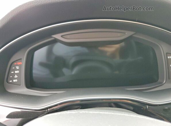 WA1BVBF70TD012876 2026 AUDI Q7 Black Vista del cuadro de instrumentos