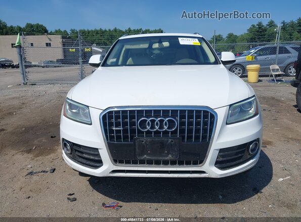 WA1C2AFP0GA124107 2016 AUDI Q5 White Vista del cuadro de instrumentos