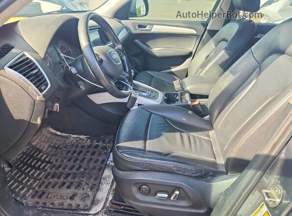 WA1C2AFP1GA010634 2016 AUDI Q5 Gray წინა სალონის ხედი