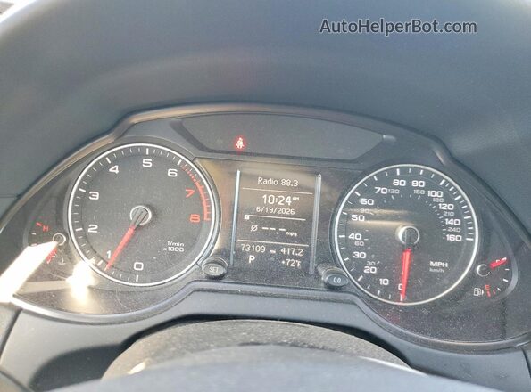 WA1C2AFP1GA016076 2016 AUDI Q5 Silver Вид щитка приладів