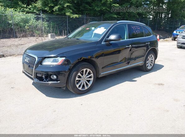 WA1C2AFP1GA033461 2016 AUDI Q5 Black Передня ліва чверть