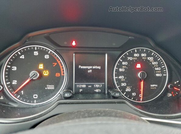 WA1C2AFP1HA053758 2017 AUDI Q5 White Vista del cuadro de instrumentos