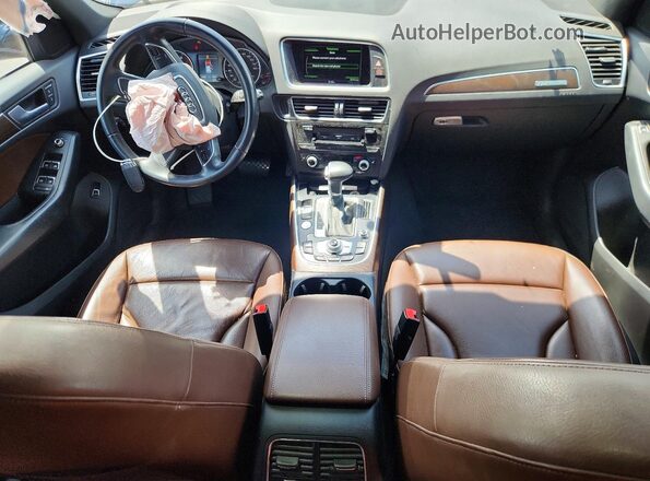 WA1C2AFP1HA068759 2017 AUDI Q5 Blue Widok deski rozdzielczej