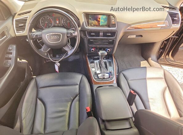 WA1C2AFP1HA092723 2017 AUDI Q5 Черный Вид панели приборов