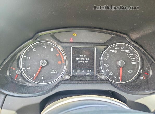 WA1C2AFP1HA092723 2017 AUDI Q5 Черный Вид щитка приборов