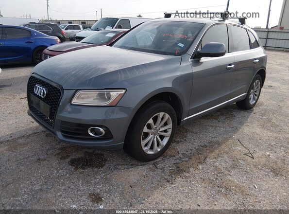 WA1C2AFP2HA042509 2017 AUDI Q5 Gray Առջևի ձախ երեք քառորդ տեսարան