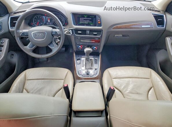WA1C2AFP3GA084959 2016 AUDI Q5 White Vista del salpicadero