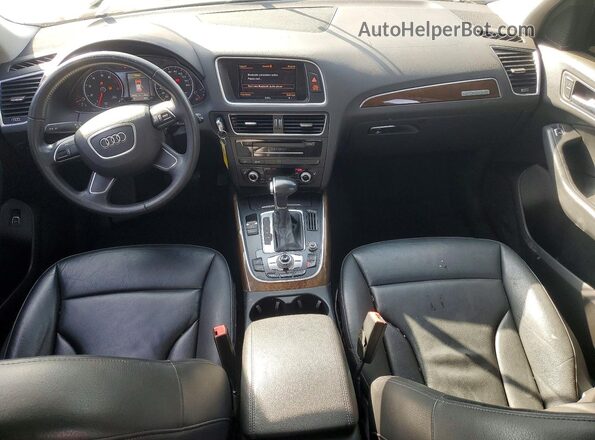 WA1C2AFP3HA070898 2017 AUDI Q5 White წინა პანელის ხედი