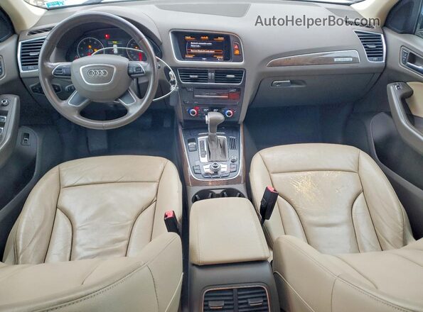 WA1C2AFP4GA094190 2016 AUDI Q5 White Dashboard view