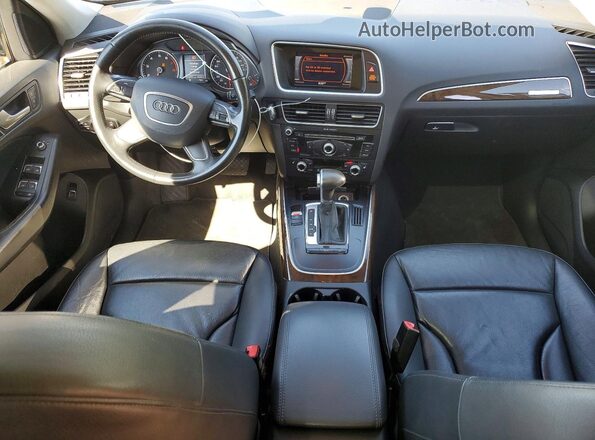 WA1C2AFP5GA034838 2016 AUDI Q5 Blue Dashboard view