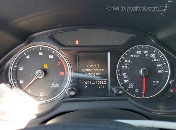 WA1C2AFP5GA034838 2016 AUDI Q5 Blue Instrument cluster view