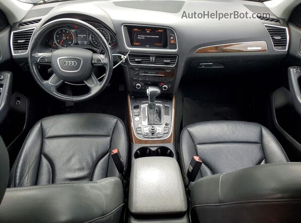 WA1C2AFP5HA097150 2017 AUDI Q5 Black Առջևի վահանակի տեսք