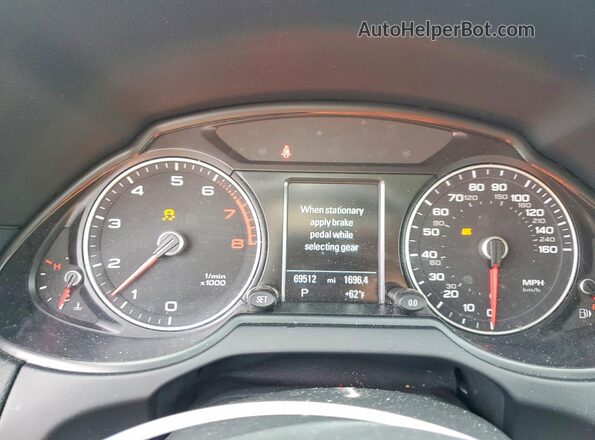WA1C2AFP5HA097150 2017 AUDI Q5 Black Սարքավորումների վահանակի տեսք